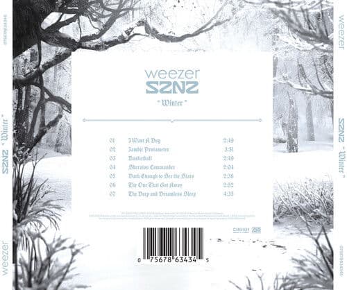 CD Weezer - SZNZ: WINTER
