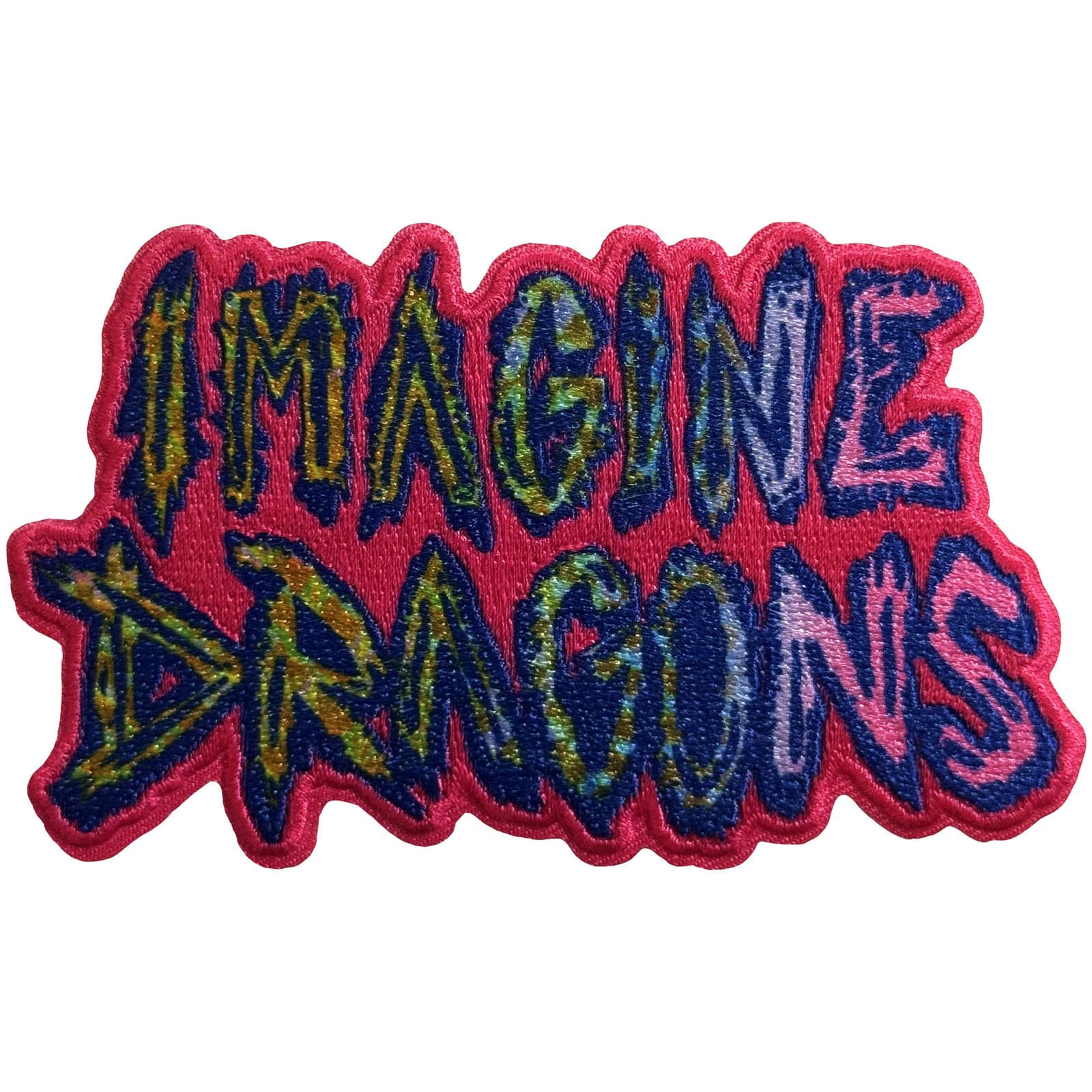 Nažehlovačka Imagine Dragons - Rainbow Logo