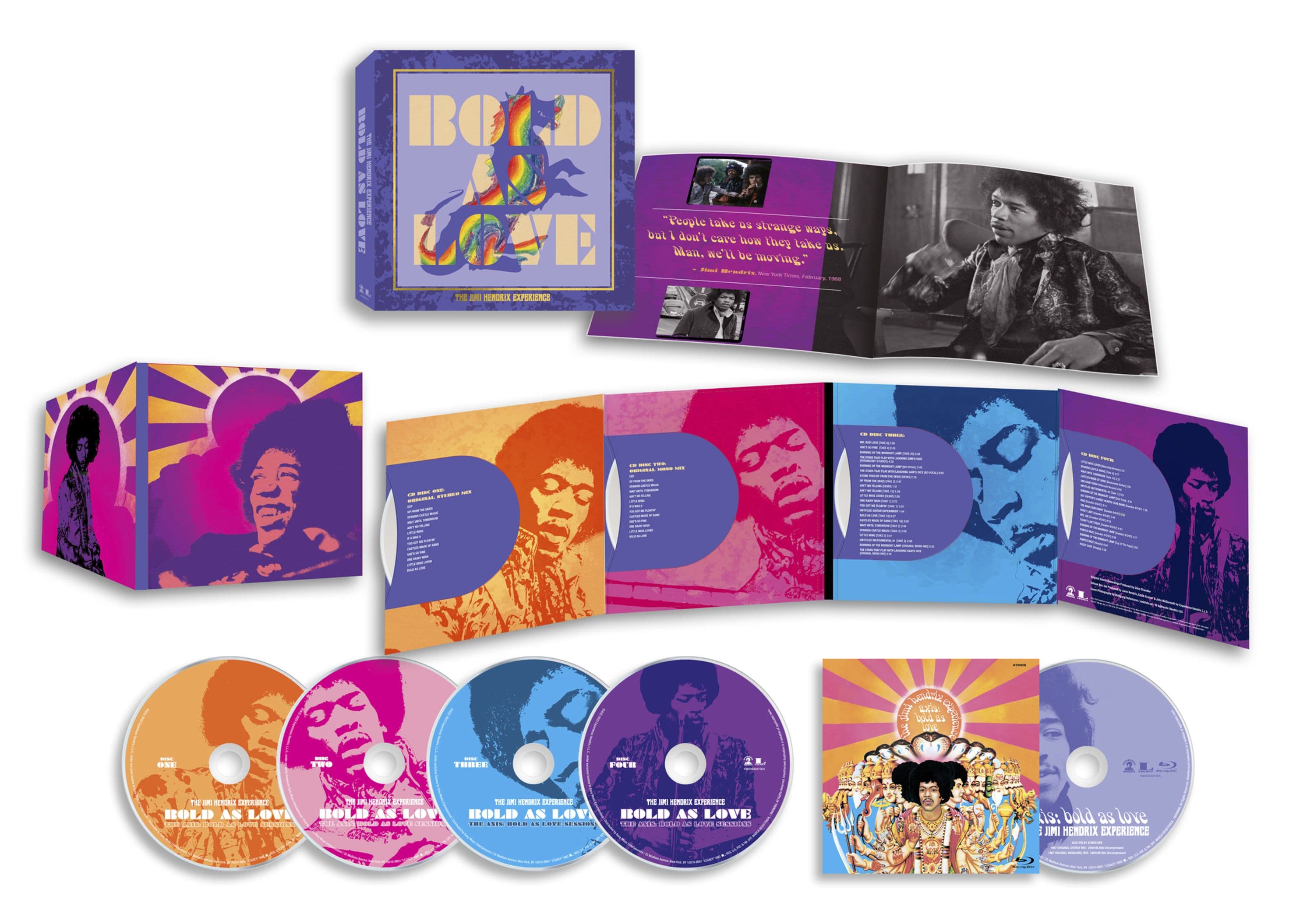 CD The Jimi Hendrix Experience - Bold As Love