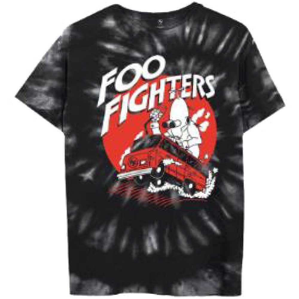 Tričko Foo Fighters - Speeding Bus, Unisex,Čierna,XXL