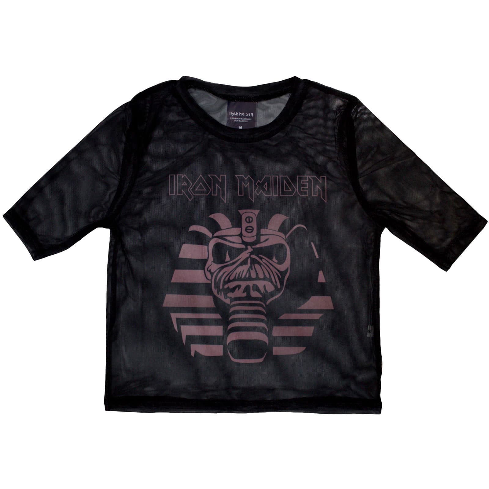 Tielko Iron Maiden - Powerslave Mummy, Žena,Čierna,S