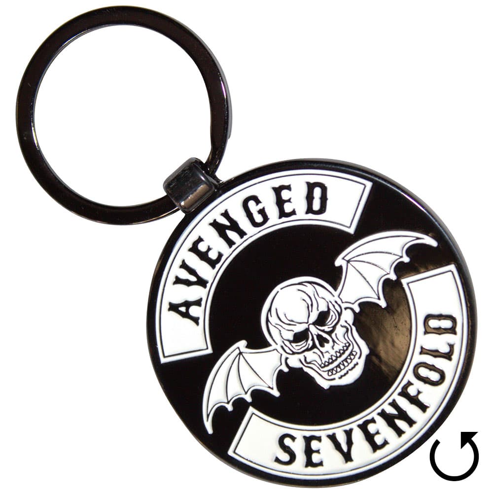 Kľúčenka Avenged Sevenfold A7X - Deathbat Crest