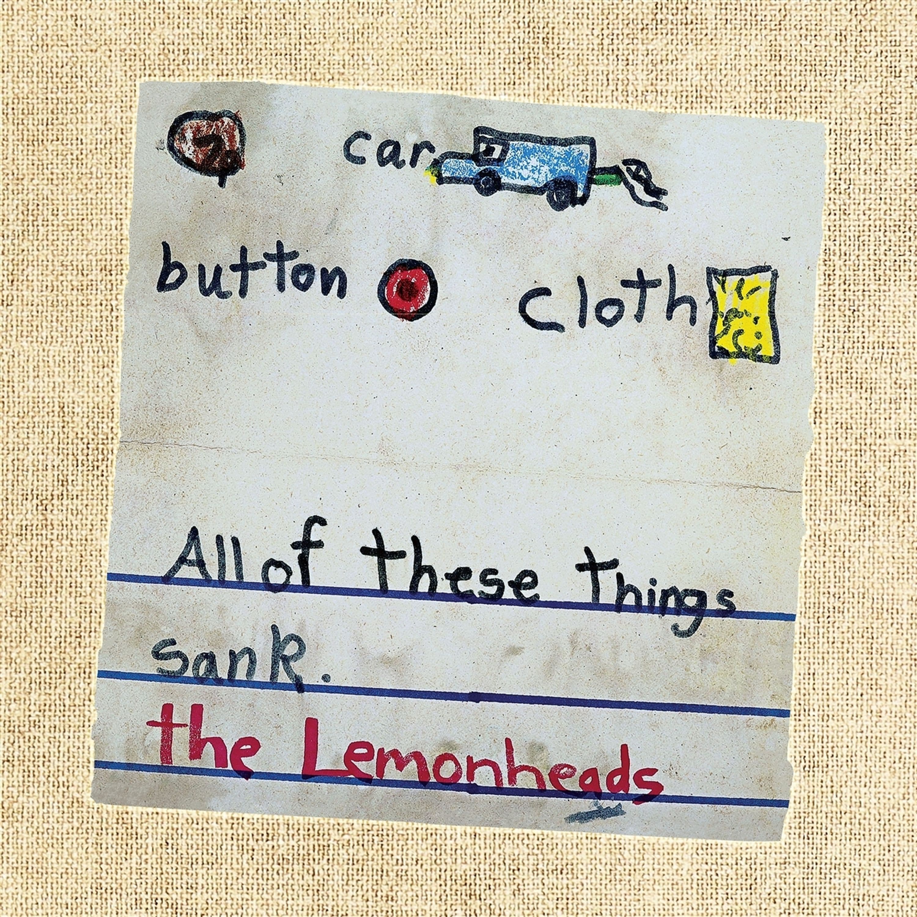 Vinyl The Lemonheads - CAR BUTTON CLOTH