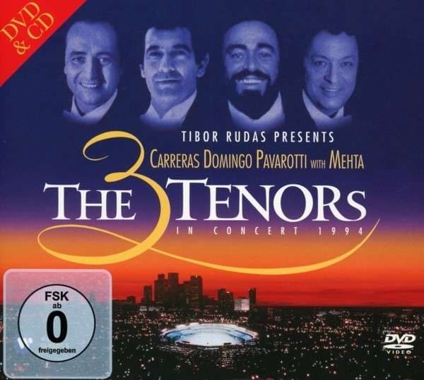 CD The Three Tenors - 3 TENORS LA CONCERT (CD+DVD) - DIGIPACK