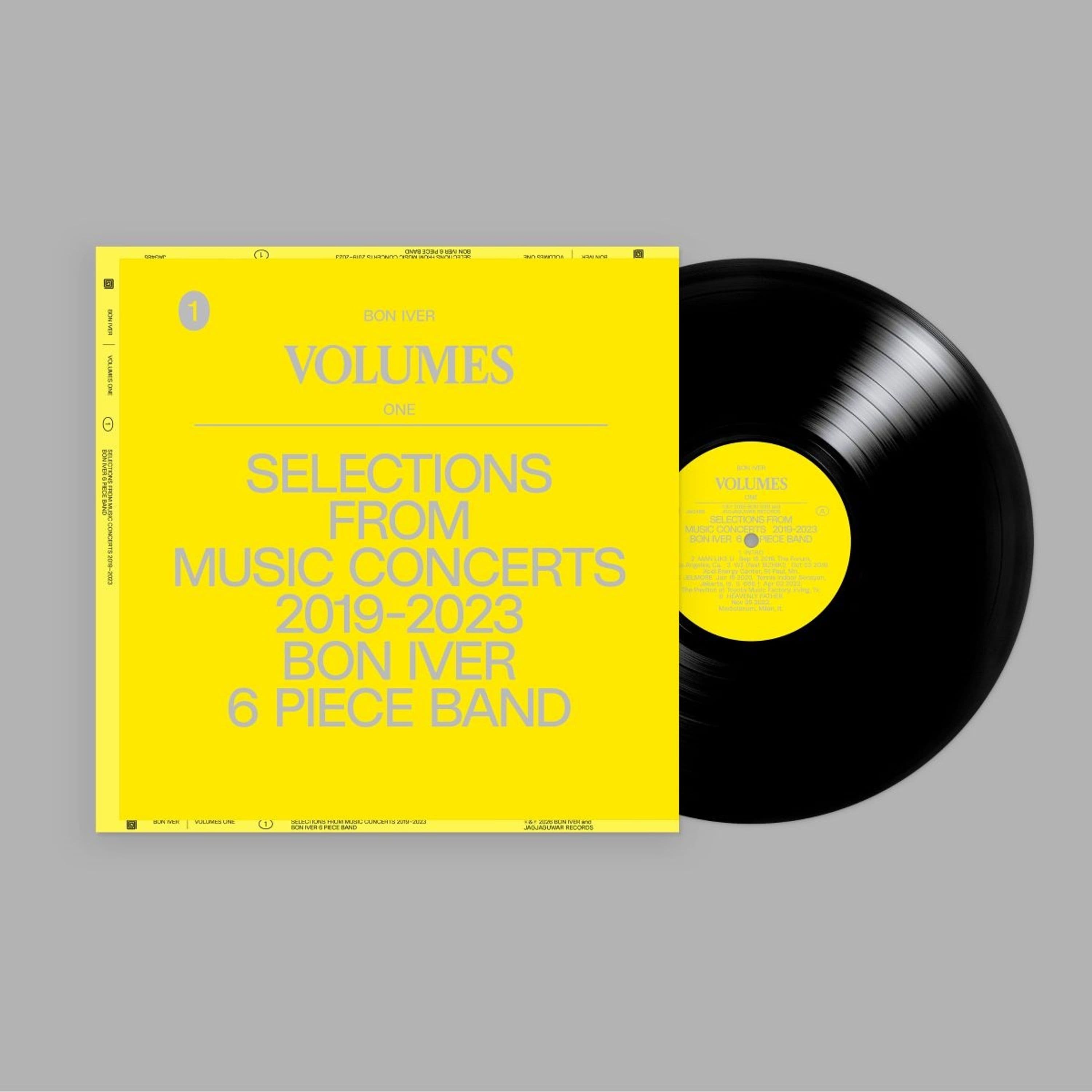 Vinyl Bon Iver - VOLUMES ONE: SELECTIONS FROM MUSIC CONCERTS 2019-2023