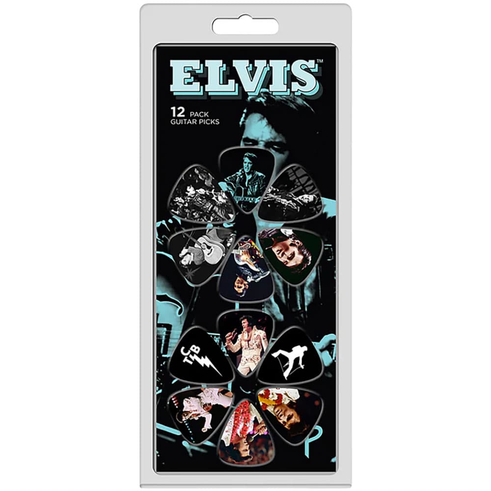 Brnkadlo Elvis Presley - Faces 12-Pack, Multicolor,Univerzálna