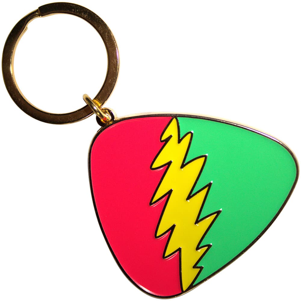 Kľúčenka Grateful Dead - Red/Green Plectrum