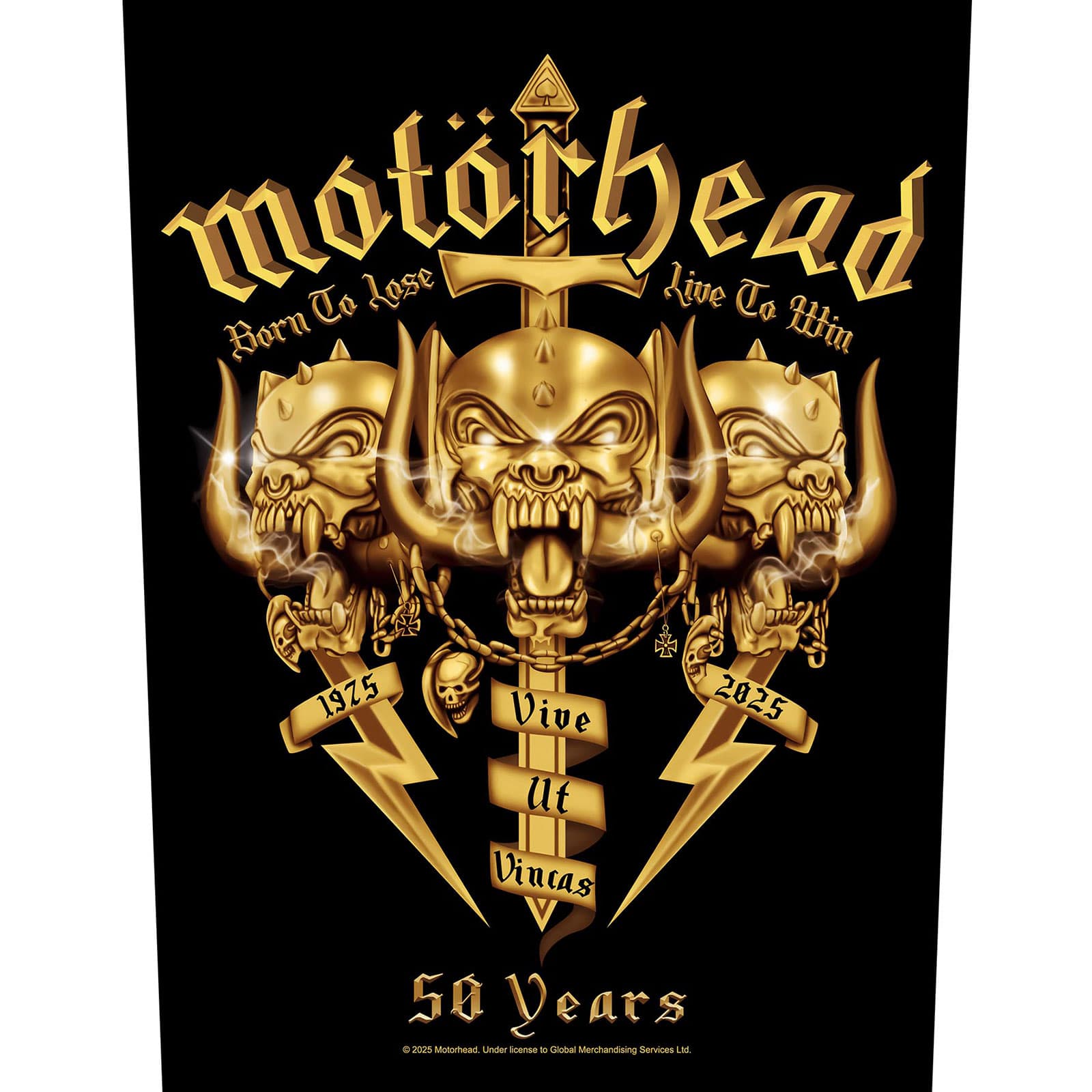 Nažehlovačka Motörhead - Core 50th