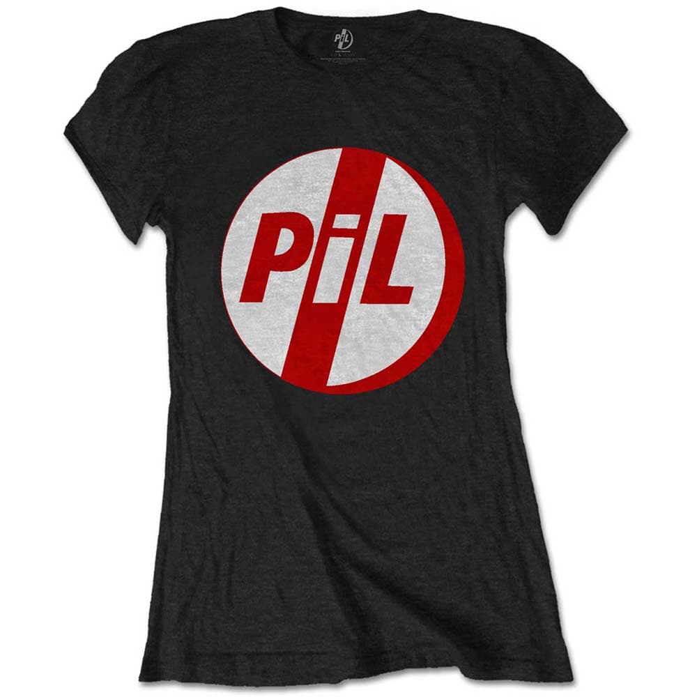 Tričko PIL Public Image Ltd - Logo, Žena,Čierna,XL