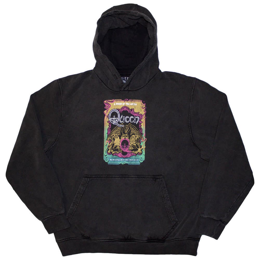 Mikina Queen - A Night At The Opera Tour '76, Unisex,Šedá,S