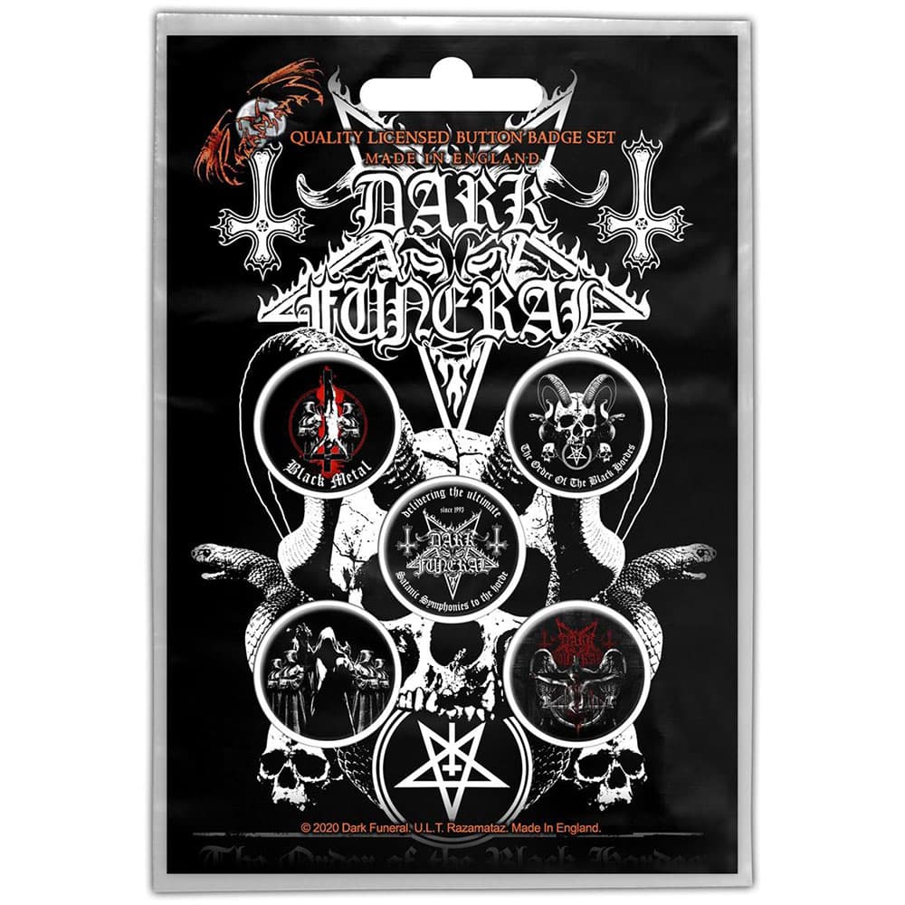 Odznak Dark Funeral - The Black Hordes
