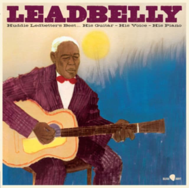 Vinyl Lead Belly - HUDDIE LEDBETTER'S BEST... HIS GUITAR, HIS VOICE, HIS PIANO