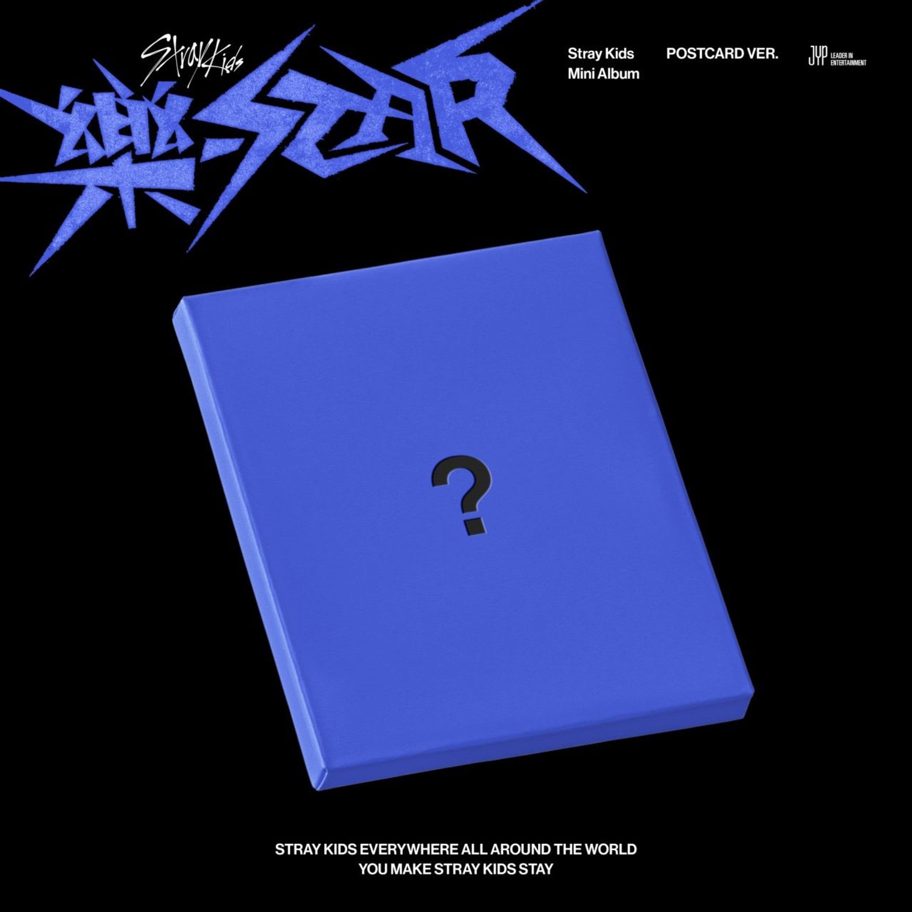 CD Stray Kids - ROCK-STAR(POSTCARD VER.)