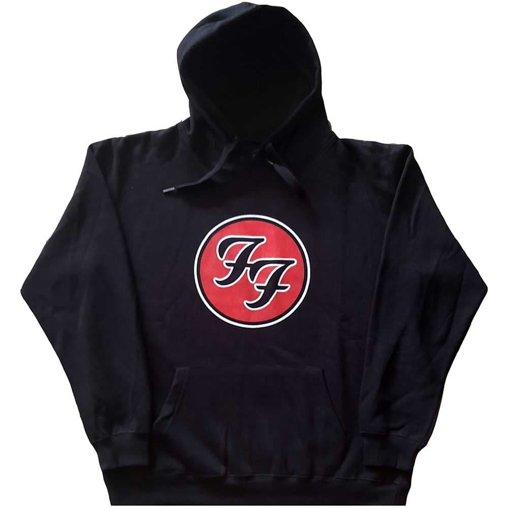 Mikina Foo Fighters - FF Logo, Unisex,Čierna,XL