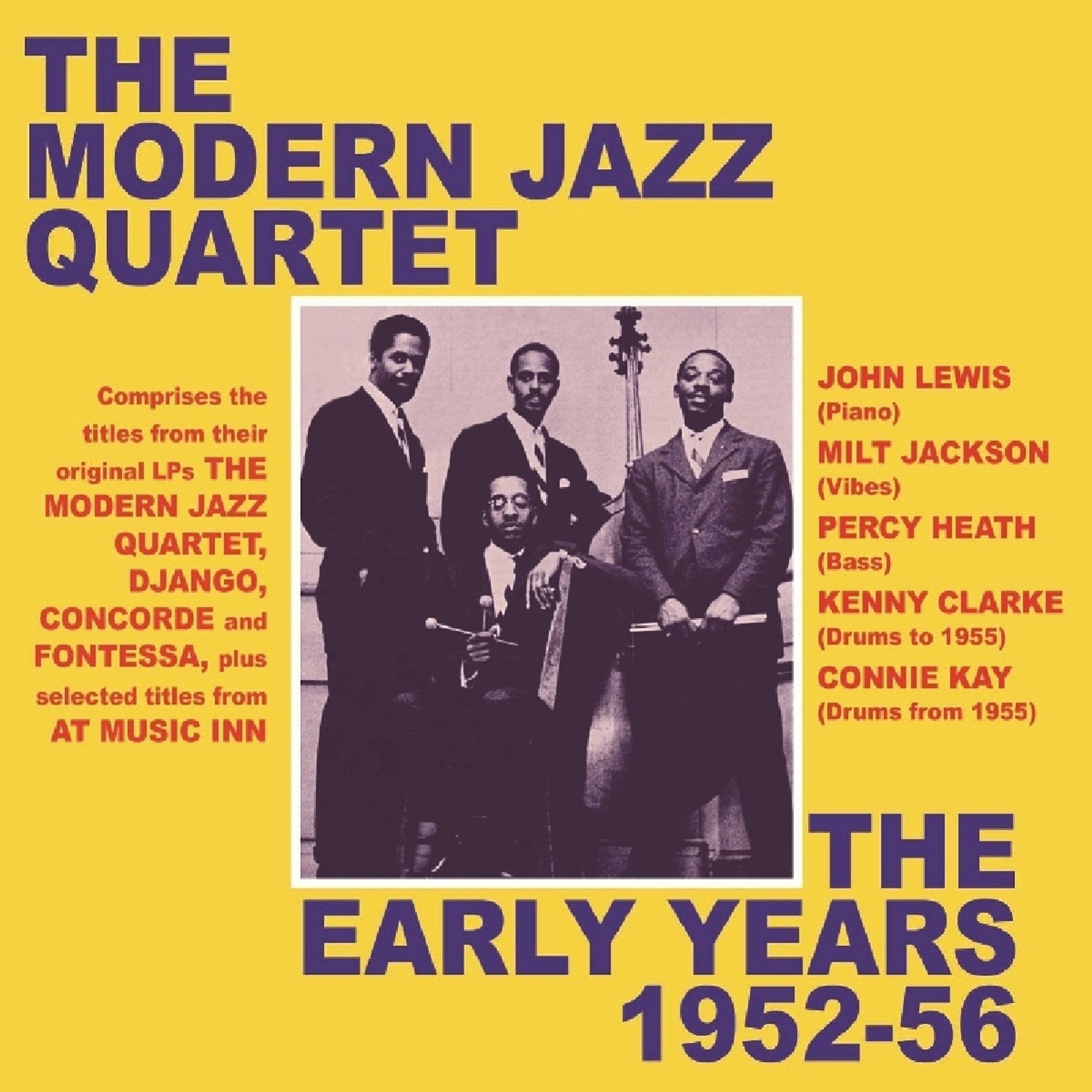 CD The Modern Jazz Quartet - EARLY YEARS 1952-56