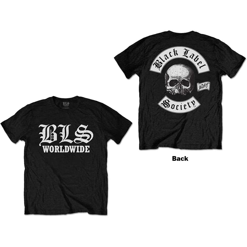 Tričko Black Label Society - Worldwide, Unisex,Čierna,S