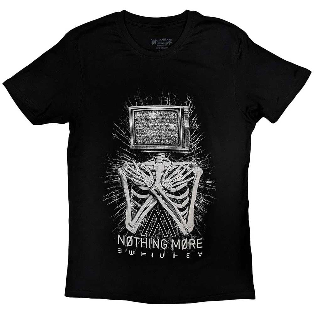 Tričko Nothing More - Not Machines, Unisex,Čierna,S