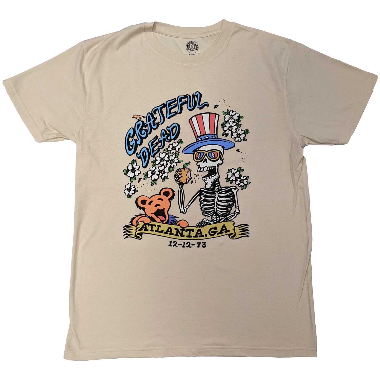 Tričko Grateful Dead - Atlanta Flowers, Unisex,Natural,S