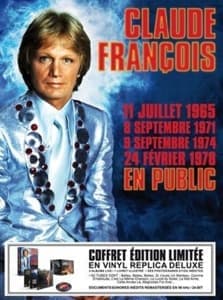 CD Claude François - BOX- EN PUBLIC 1965-1971-1974-1978