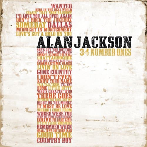CD Alan Jackson - 34 Number Ones