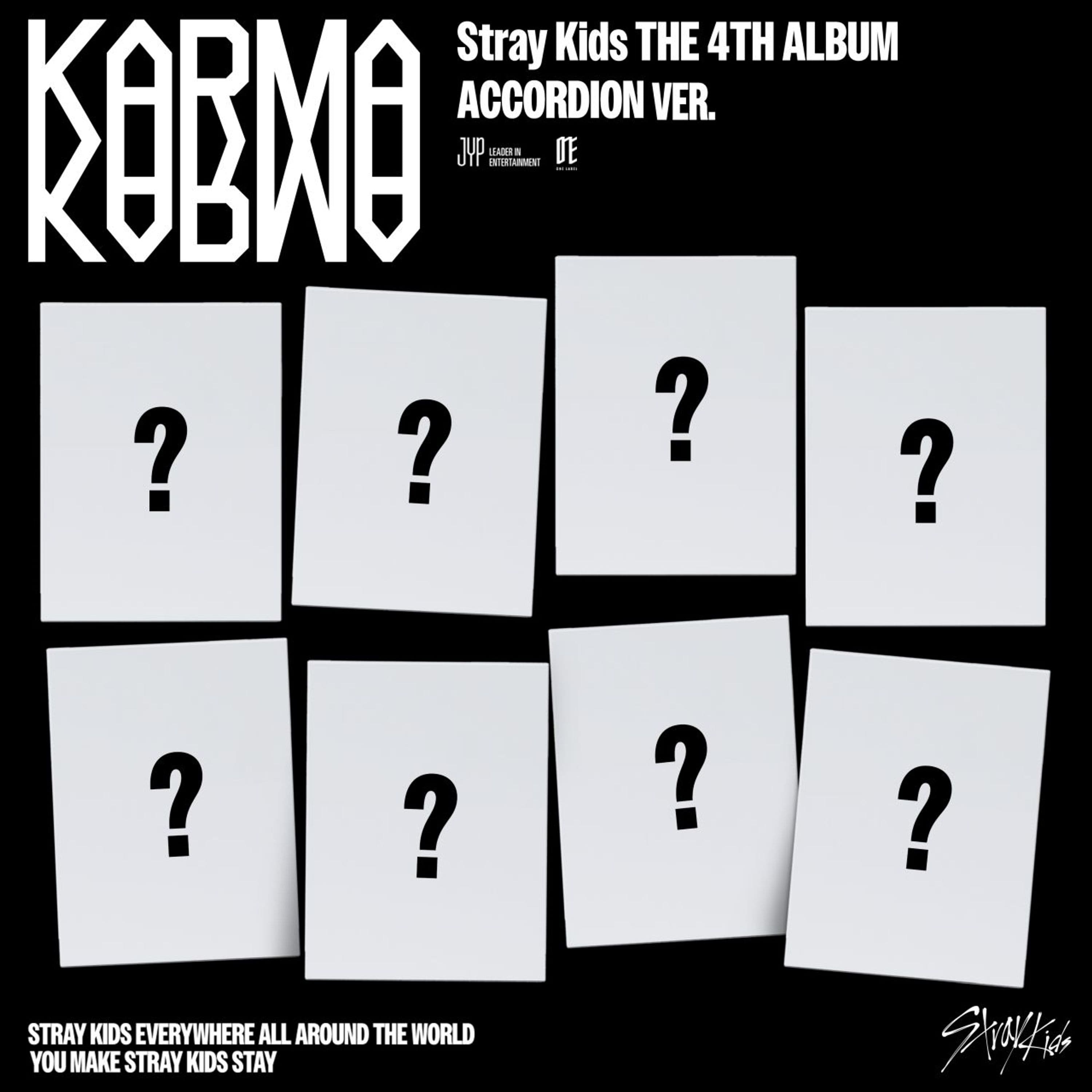 CD Stray Kids - KARMA ACCORDION VER.