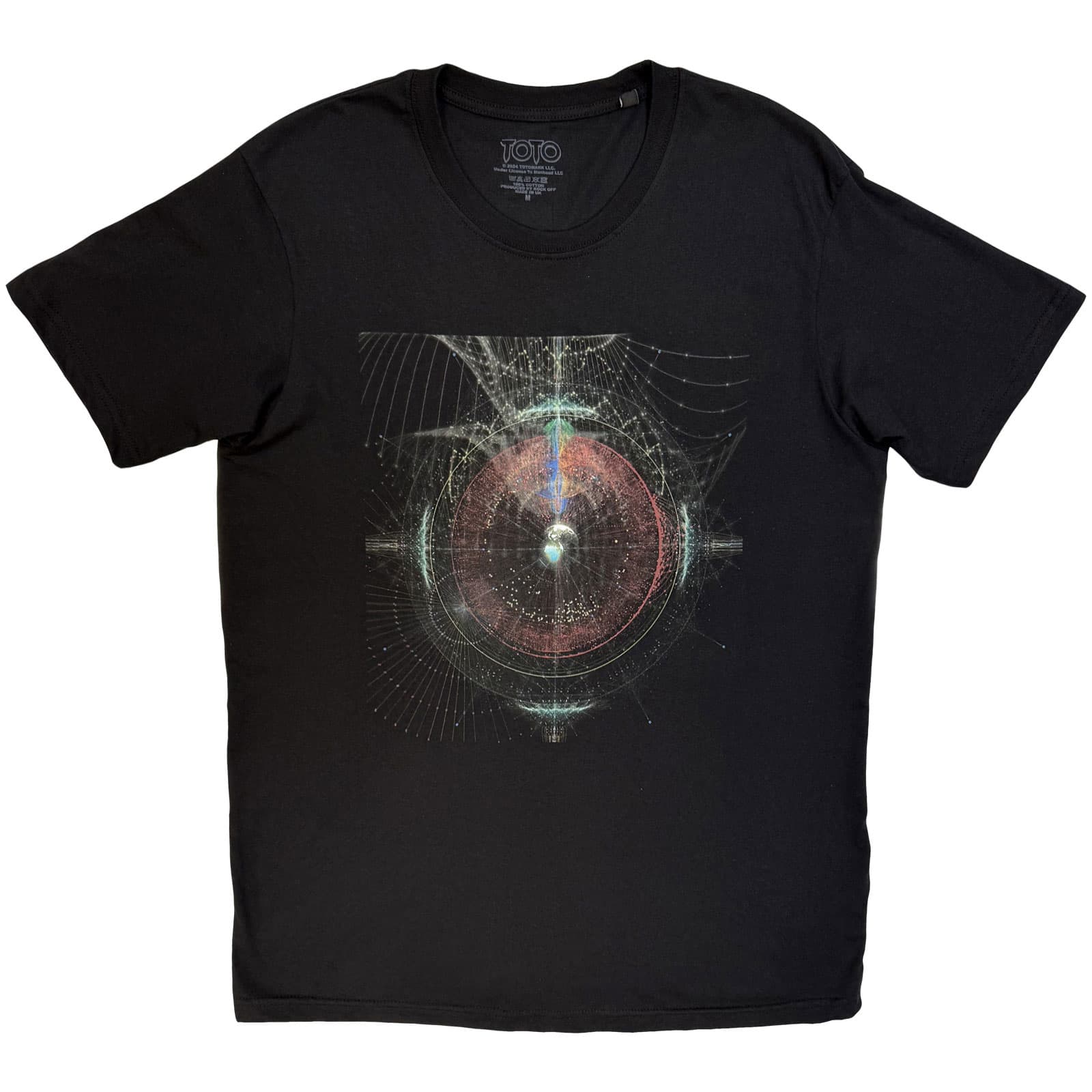 Tričko Toto - Radar, Unisex,Čierna,S