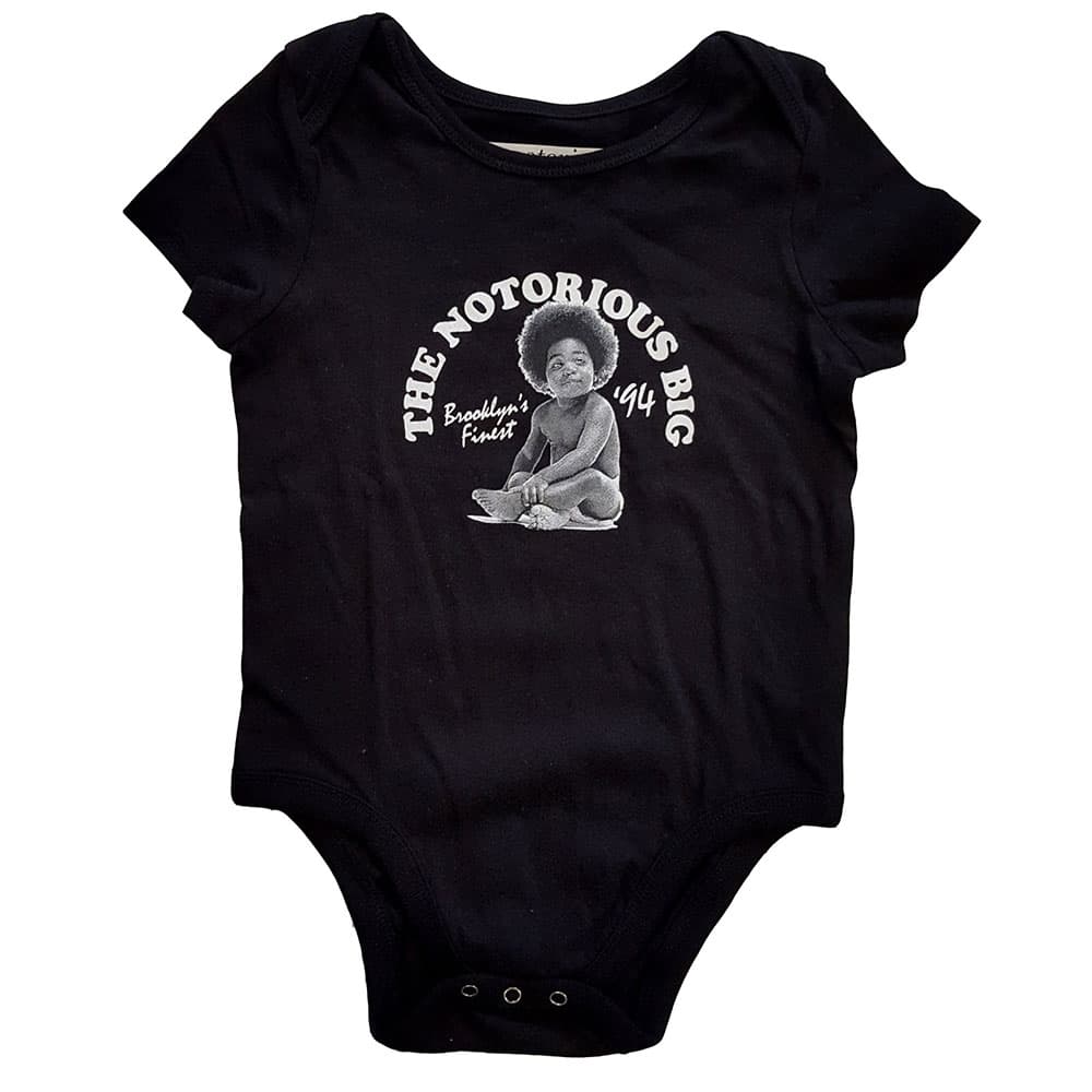 Body Biggie Smalls - Baby, Dieťa,Čierna,12 - 18 mes.