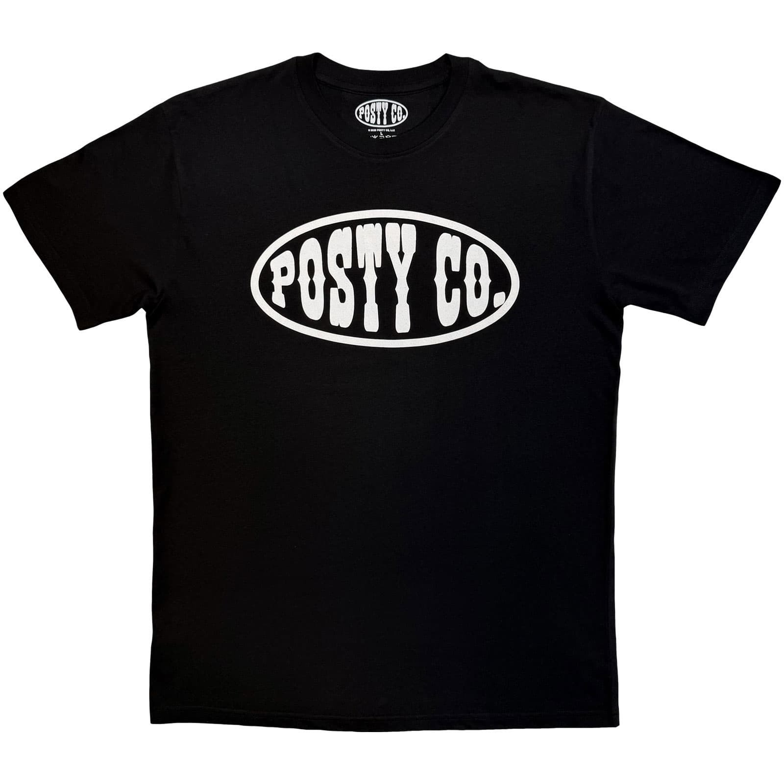 Tričko Post Malone - Logo Mono, Unisex,Čierna,XL