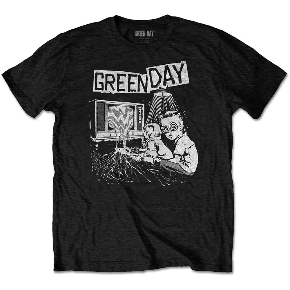 Tričko Green Day - TV Wasteland, Unisex,Čierna,M