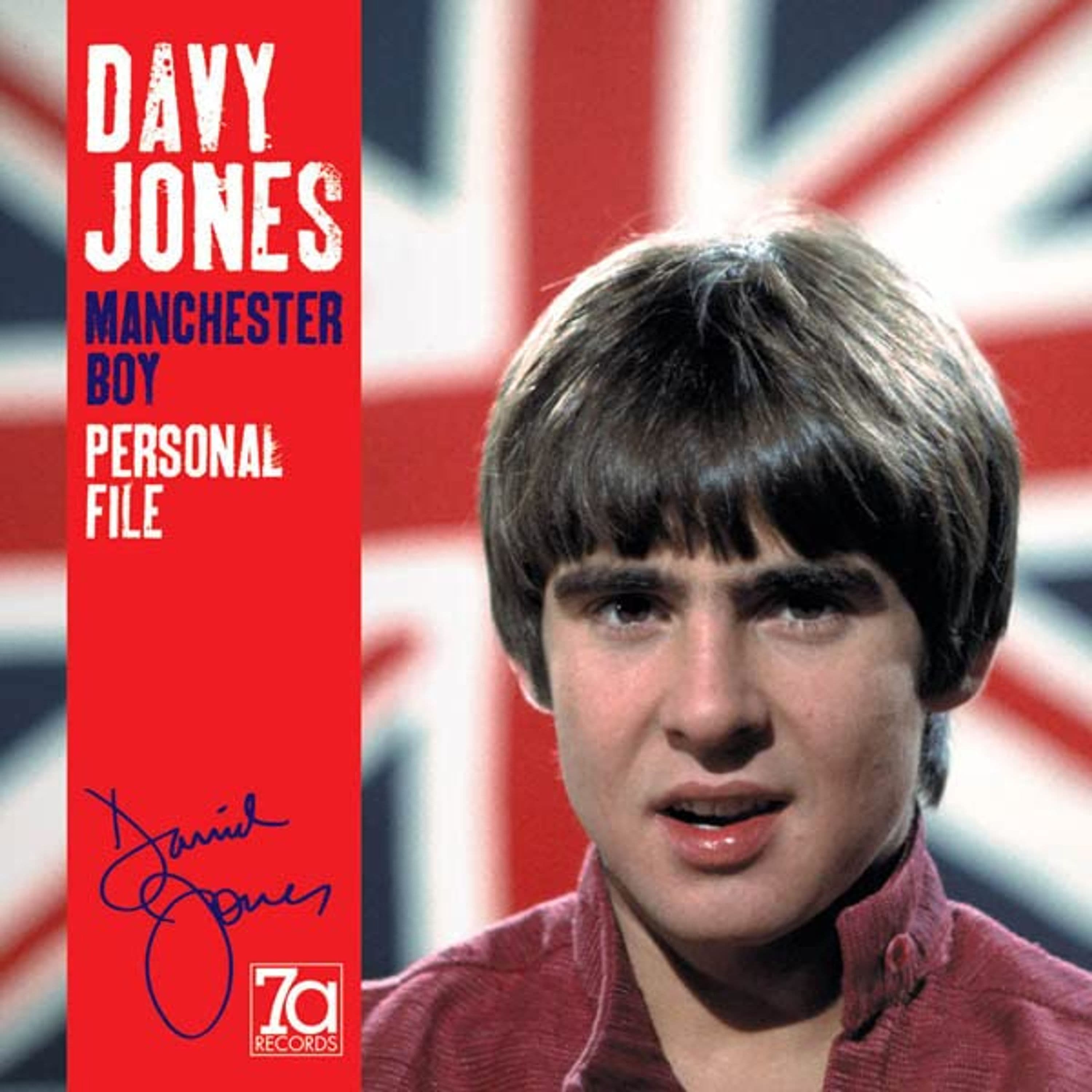 CD Davy Jones - MANCHESTER BOY - PERSONAL FILE