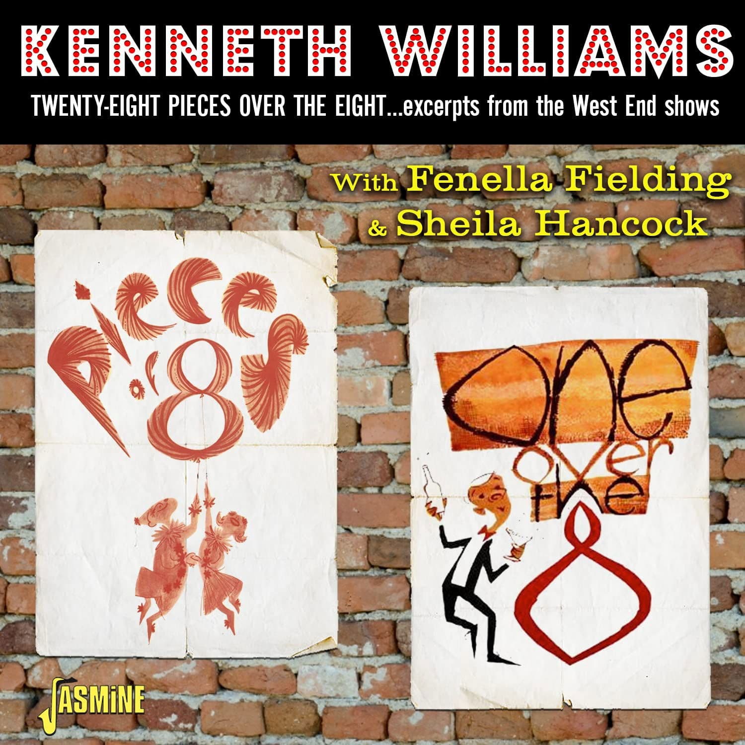 CD Kenneth Williams - TWENTY-EIGHT PIECES OVER THE EIGHT - EXCERPTS FROM THE WEST END SHOWS
