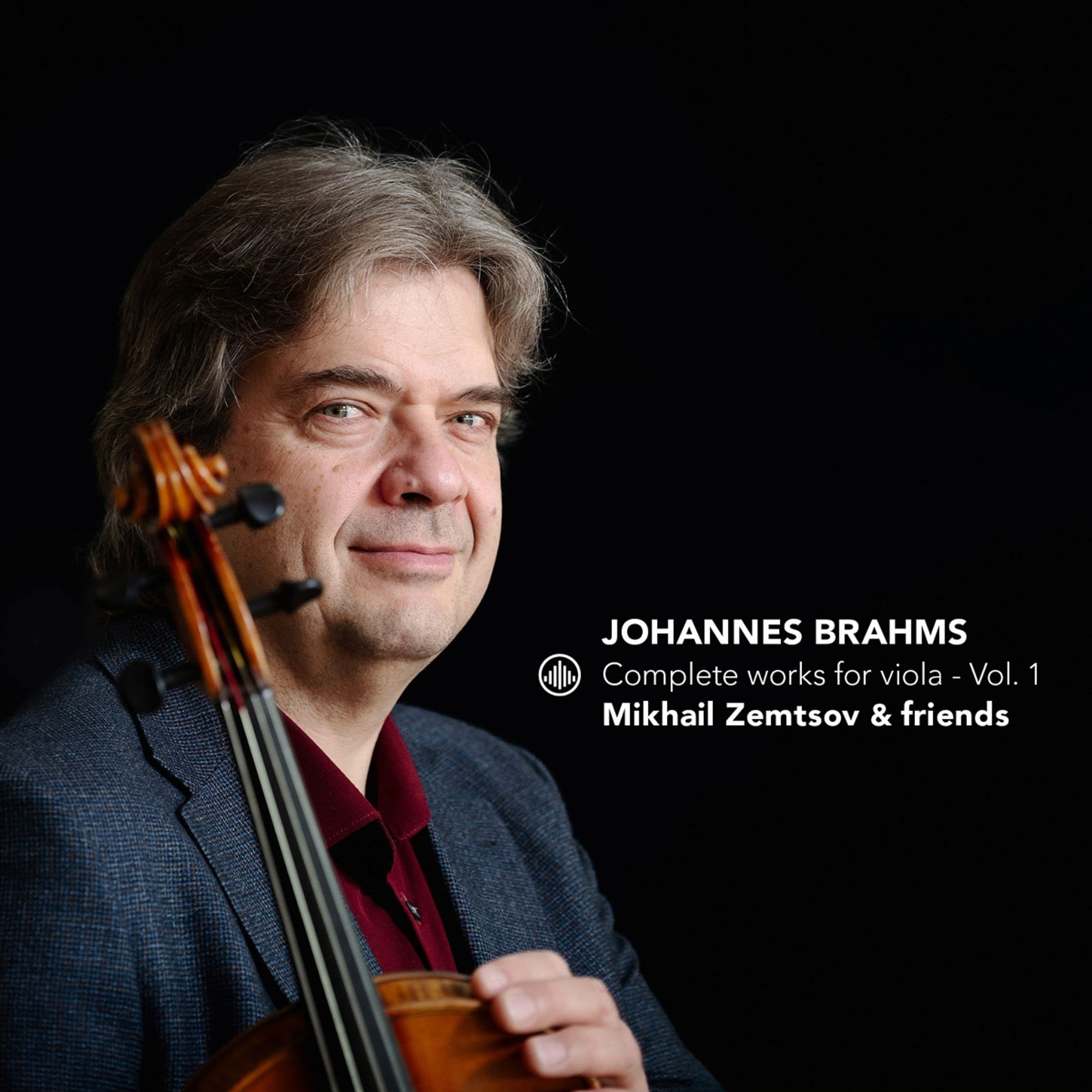 CD Mikhail Zemtsov - JOHANNES BRAHMS: COMPLETE WORKS FOR VIOLA - VOL. 1