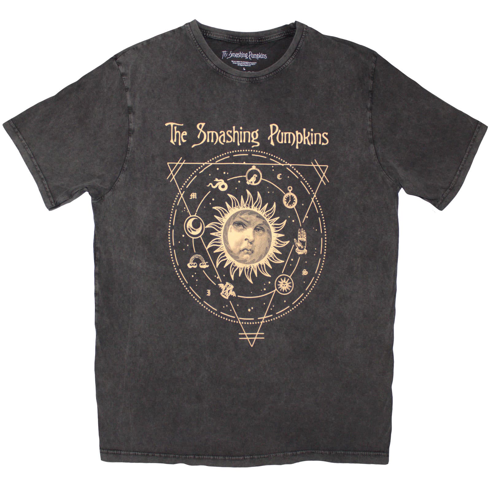 Tričko The Smashing Pumpkins - Celestial Sun, Unisex,Šedá,XL