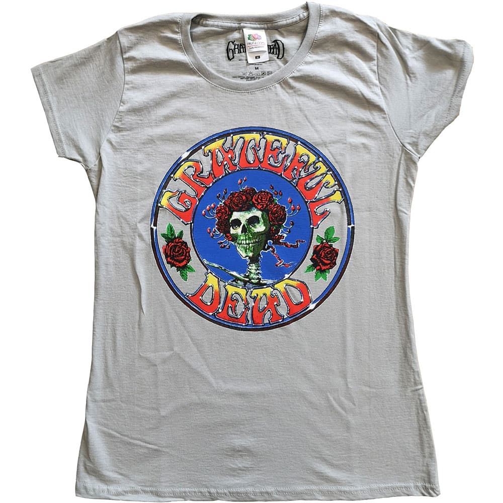 Tričko Grateful Dead - Bertha Circle Vintage Wash, Žena,Šedá,L