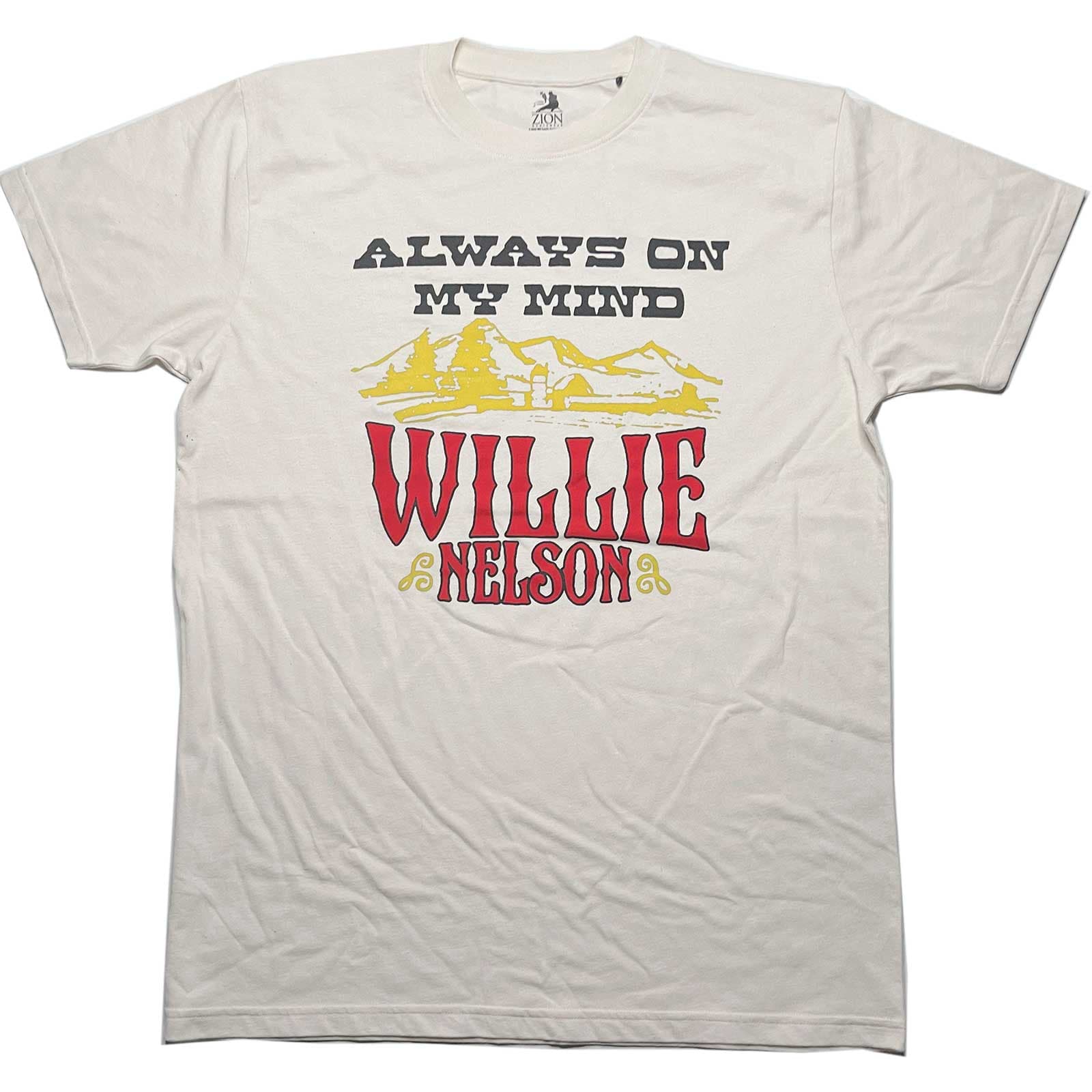 Tričko Willie Nelson - Always On My Mind, Unisex,Natural,L