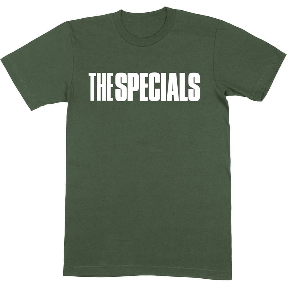 Tričko The Specials - Solid Logo, Unisex,Zelená,XXL