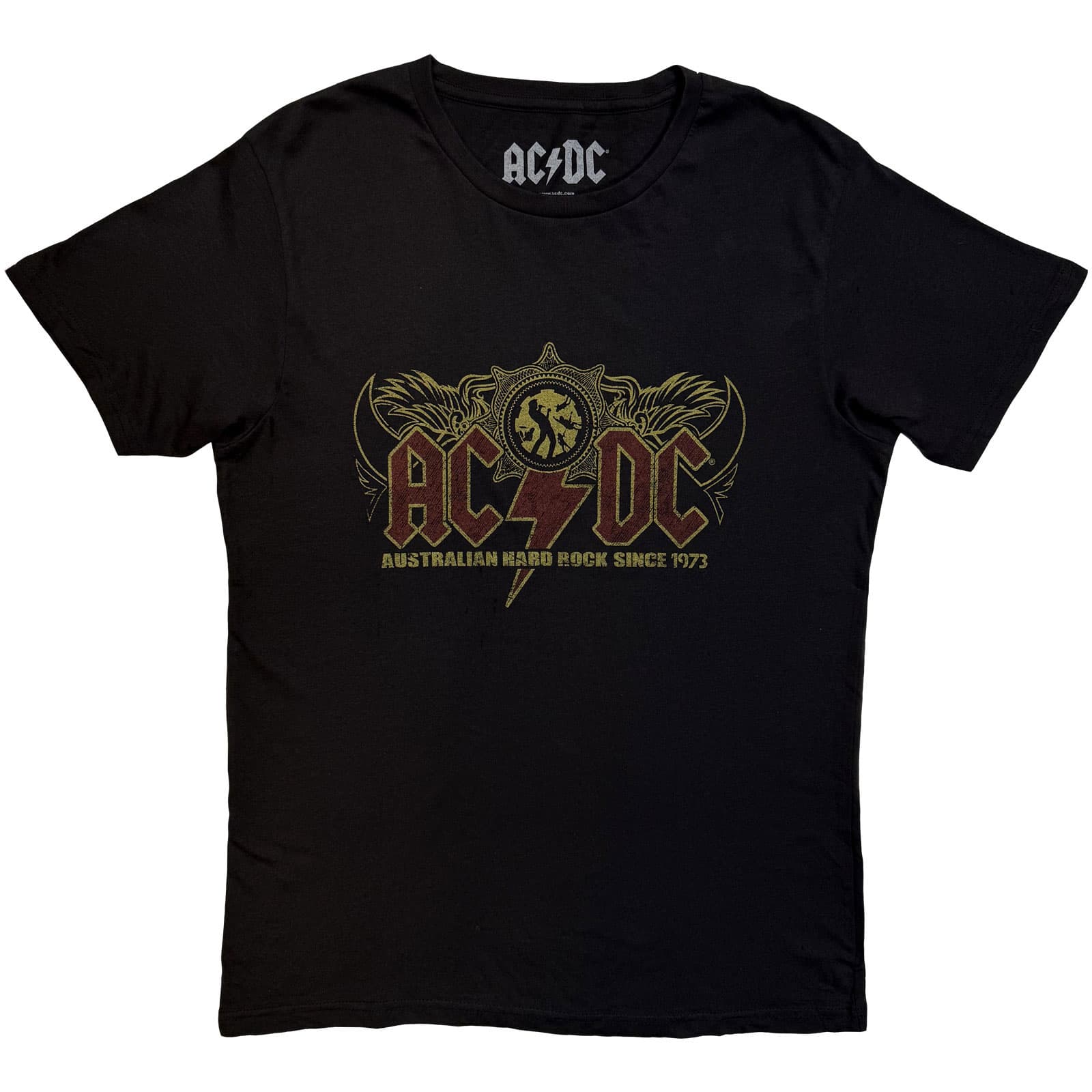Tričko AC/DC - Oz Rock, Unisex,Čierna,M