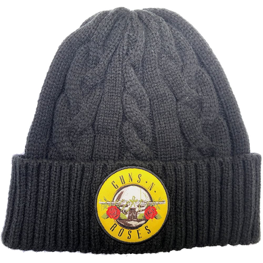 Čapica Guns N’ Roses - Circle Logo, Unisex,Čierna,Univerzálna