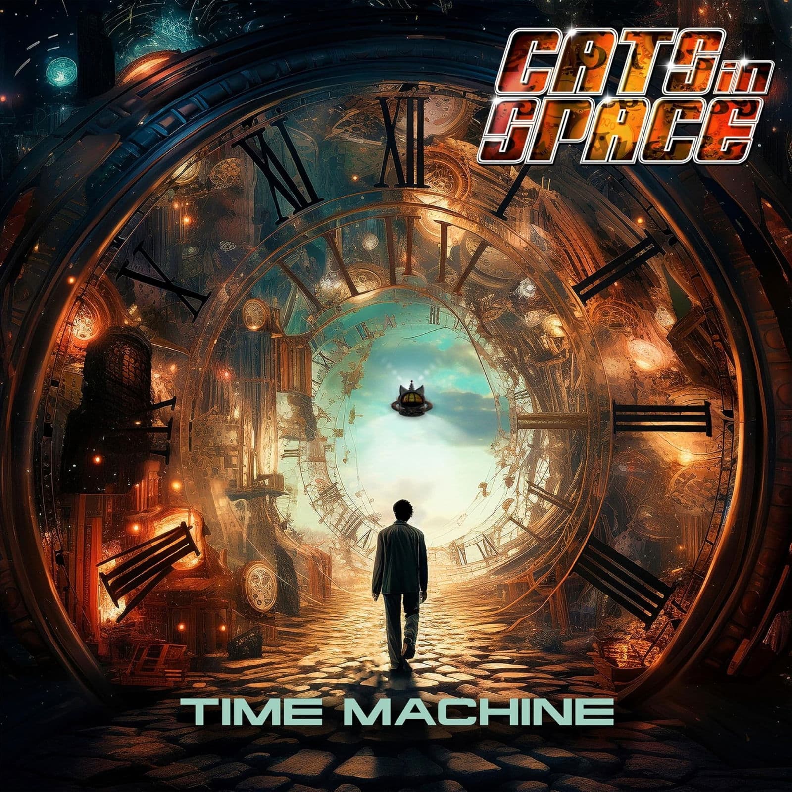 CD Cats in Space - TIME MACHINE