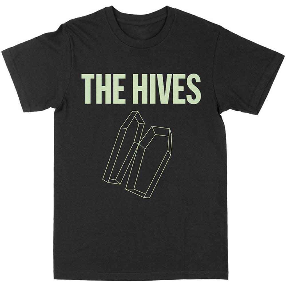Tričko The Hives - Glow-in-the-Dark Coffin, Unisex,Čierna,S