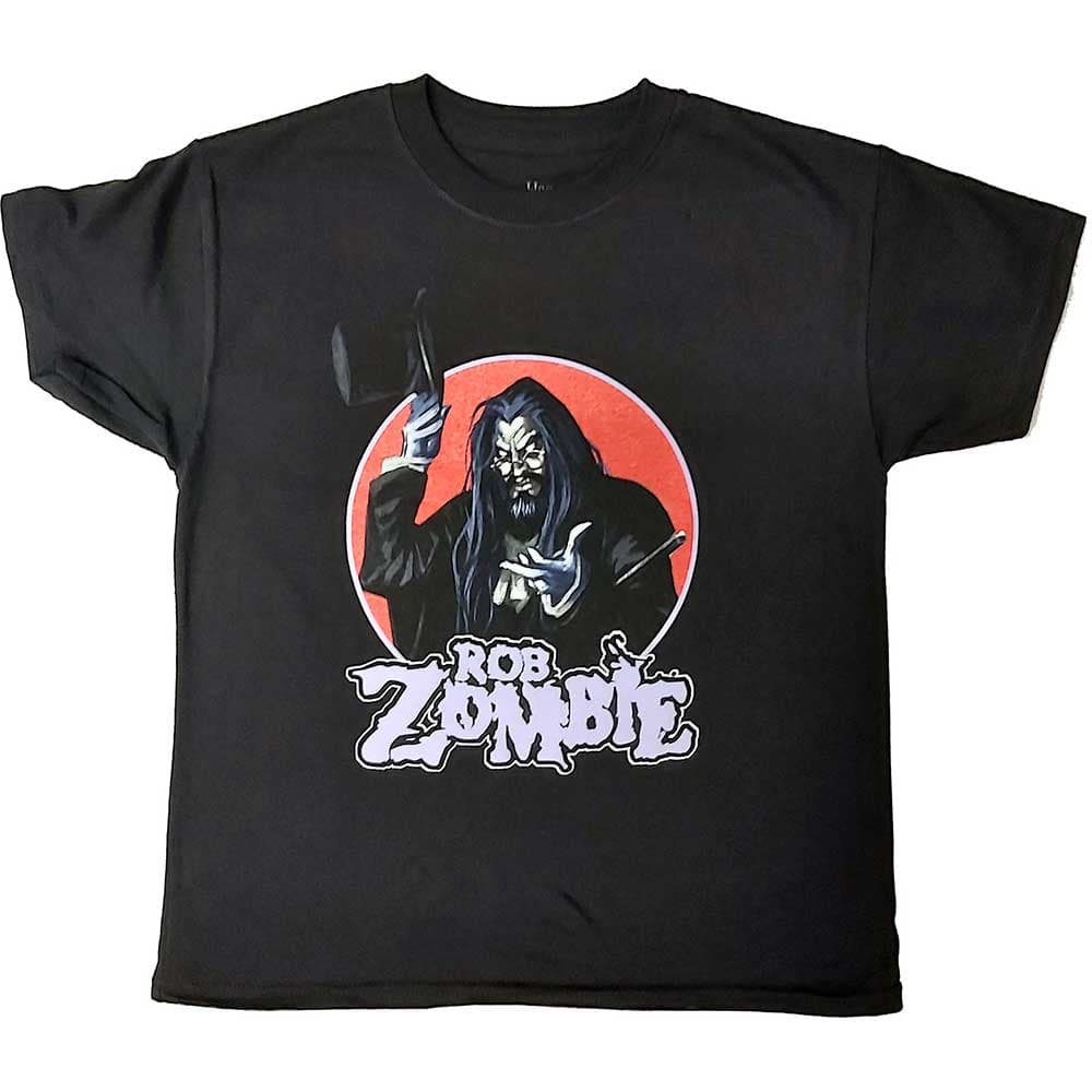 Tričko Rob Zombie - Magician, Dieťa,Čierna,9 – 10 rokov