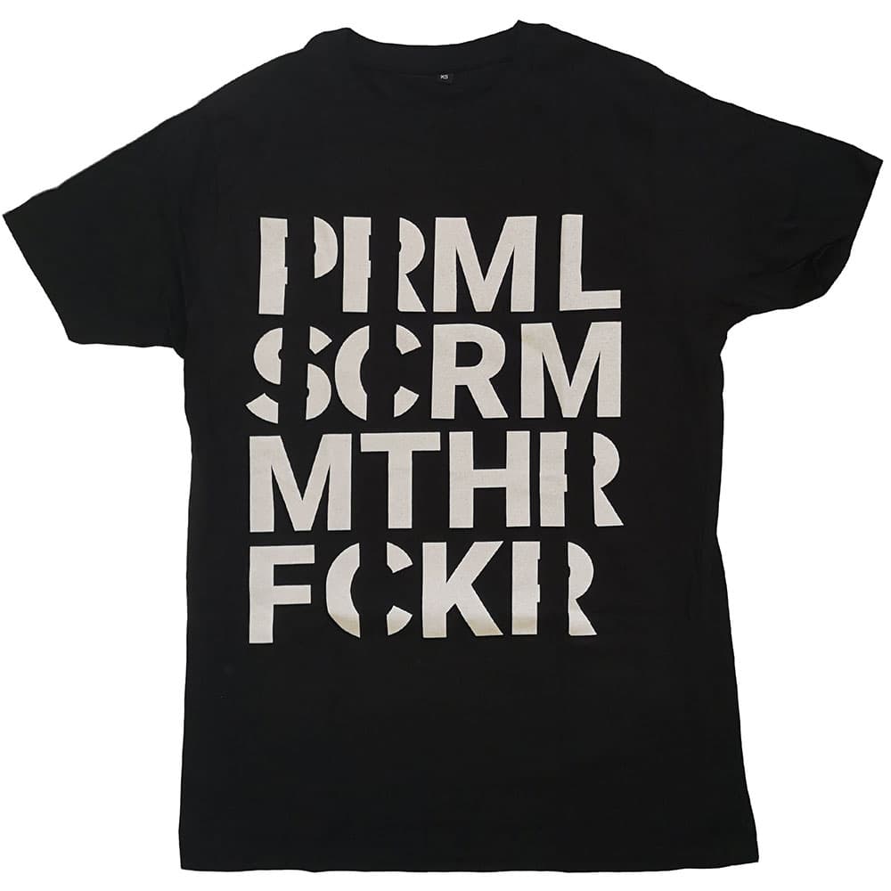 Tričko Primal Scream - Muthafucka, Unisex,Čierna,L
