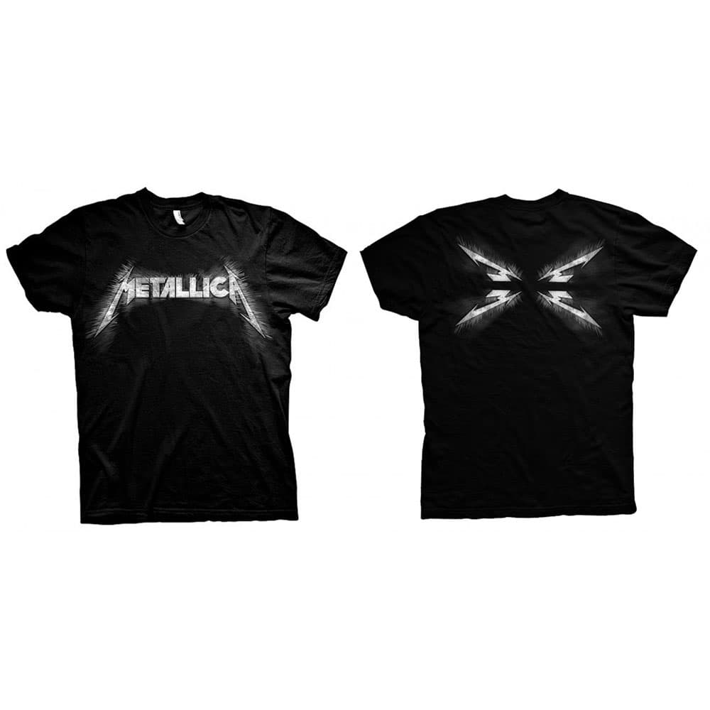 Tričko Metallica - Spiked, Unisex,Čierna,S