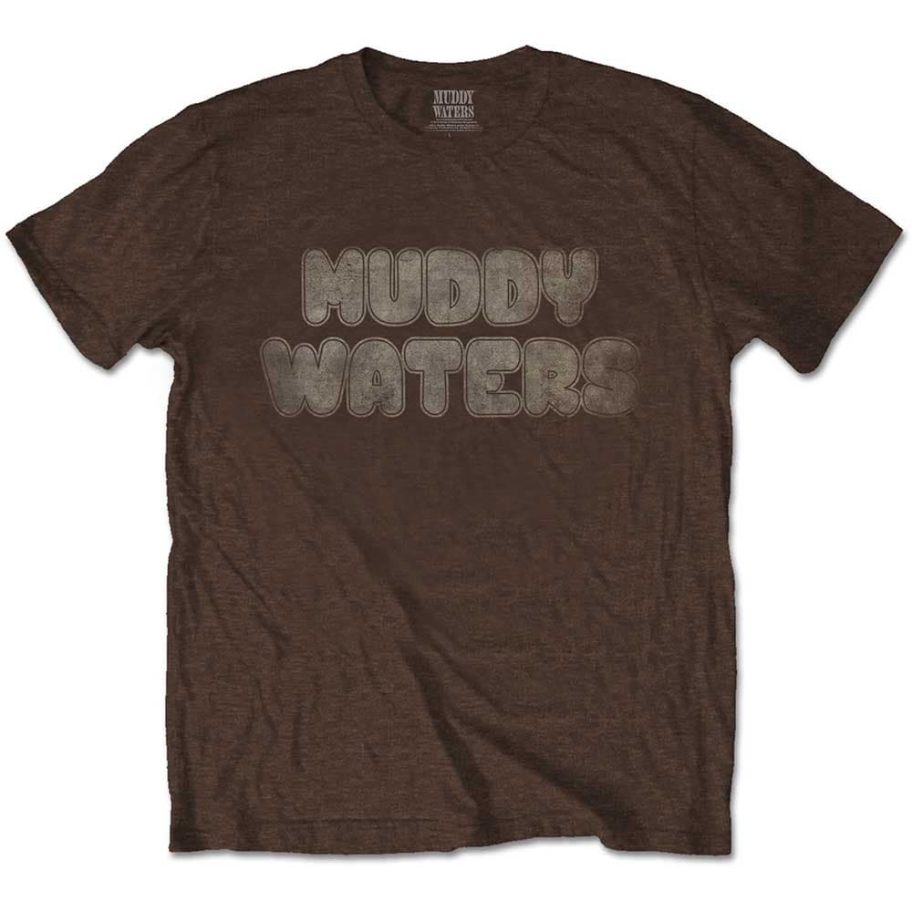 Tričko Muddy Waters - Electric Mud Vintage, Unisex,Hnedá,M