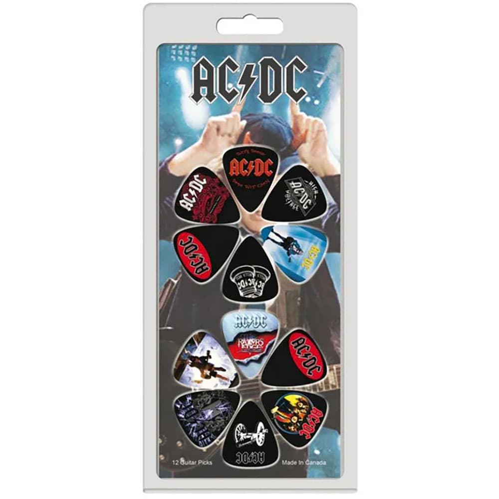 Brnkadlo AC/DC - Album Covers 12-Pack, Multicolor,Univerzálna
