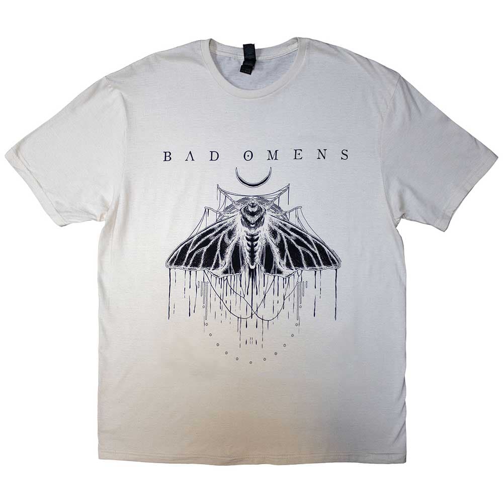 Tričko Bad Omens - Moth, Unisex,Natural,S