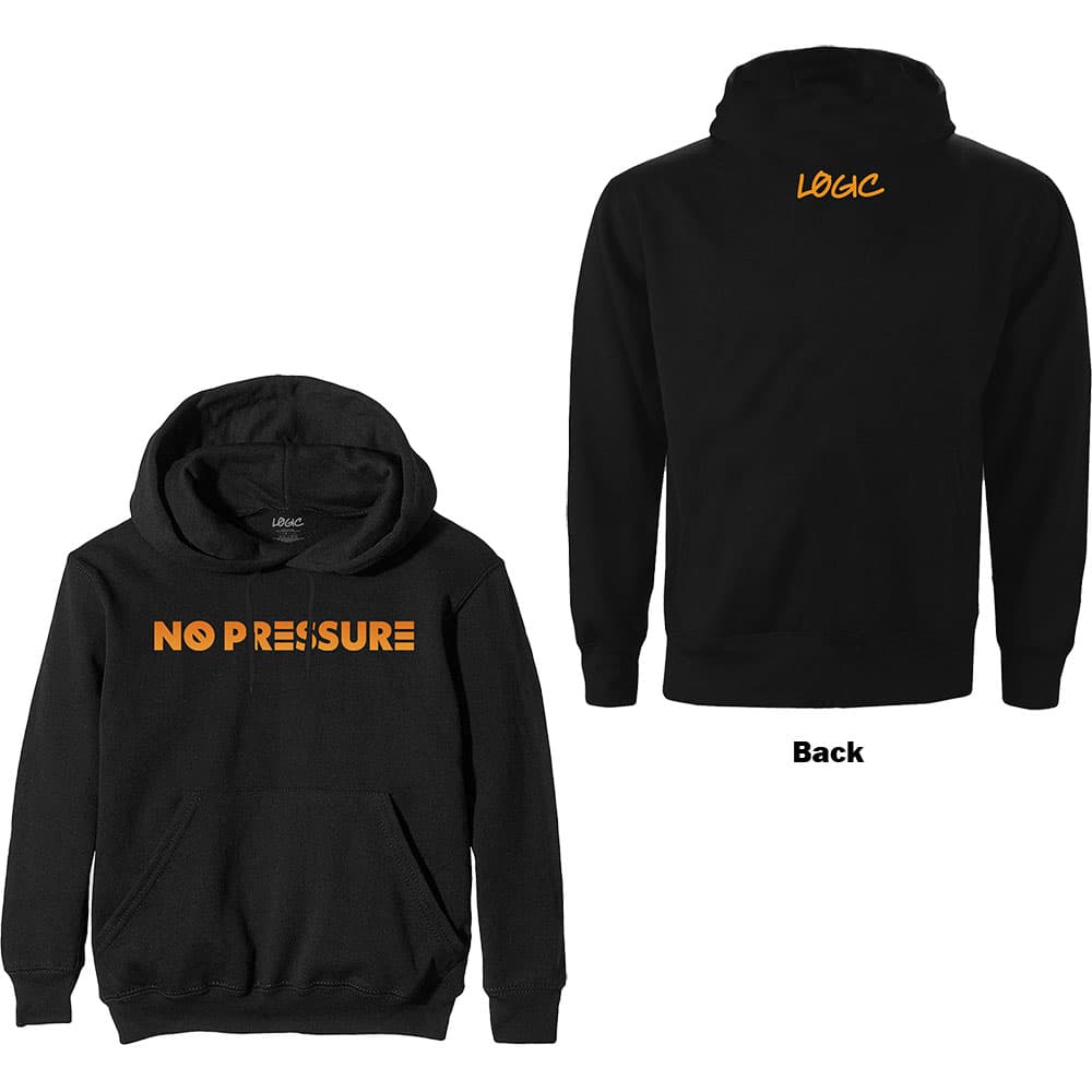 Mikina Logic - No Pressure Gradient, Unisex,Čierna,L