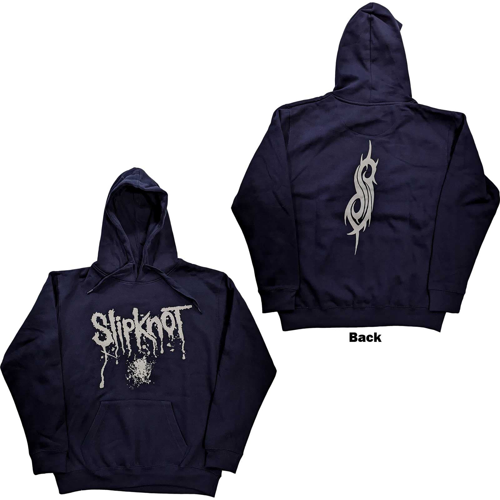 Mikina Slipknot - Splatter, Unisex,Modrá,S