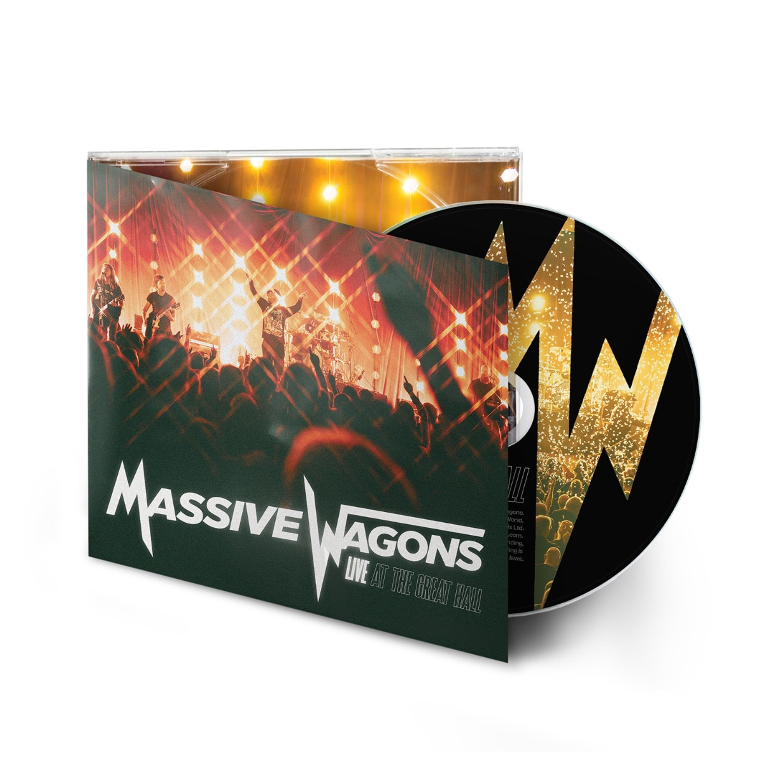 CD Massive Wagons - LIVE AT THE GREAT HALL