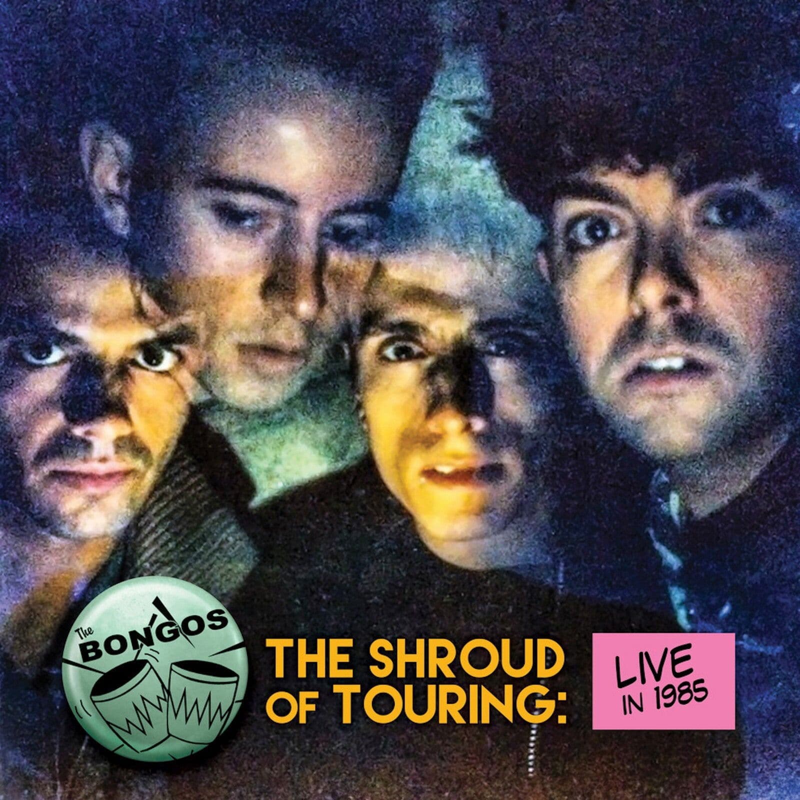 CD The Bongos - THE SHROUD OF TOURING LIVE